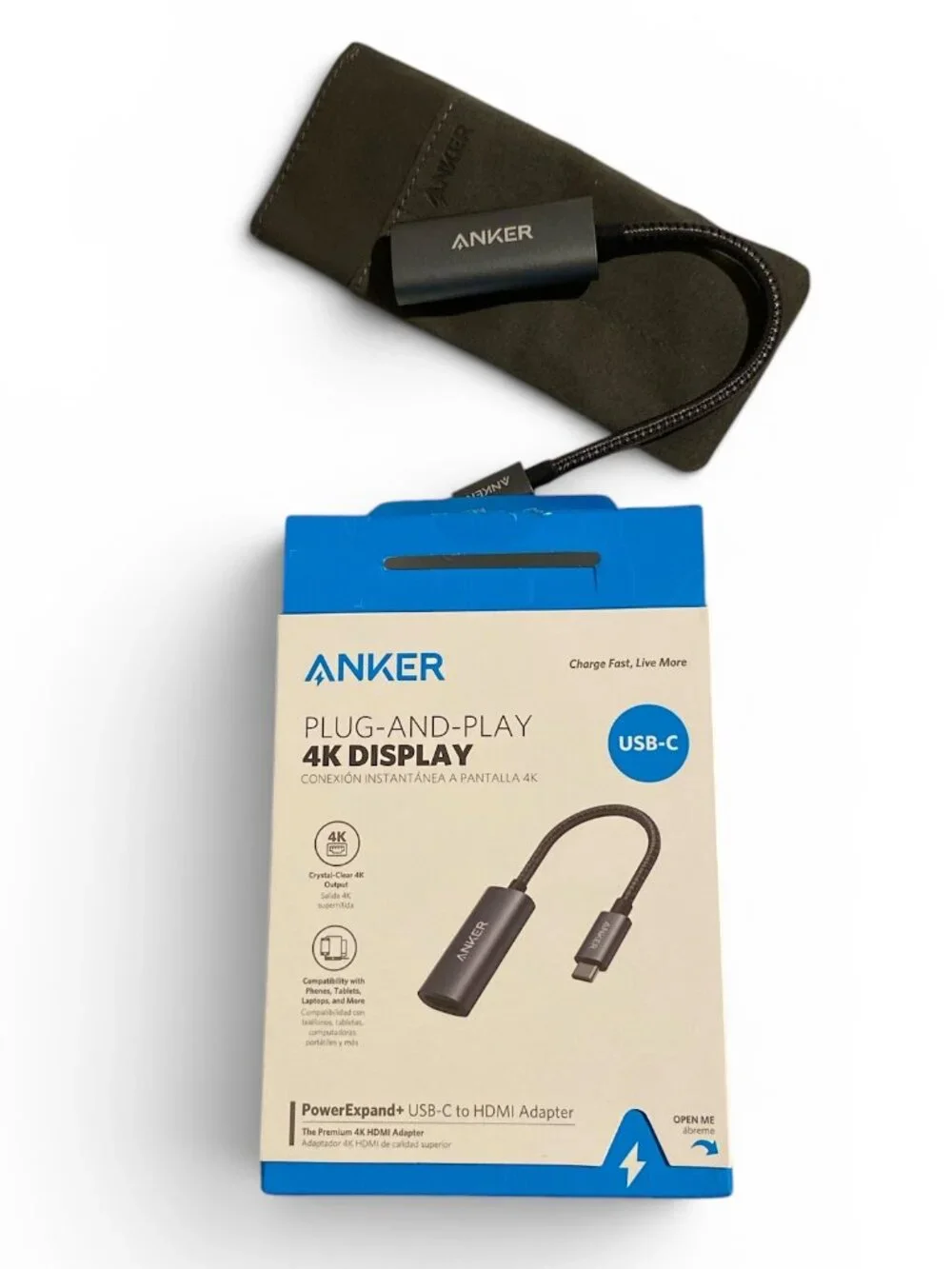NEW Anker USB-C to HDMI Adapter Male-to-Female Converter for MacBook